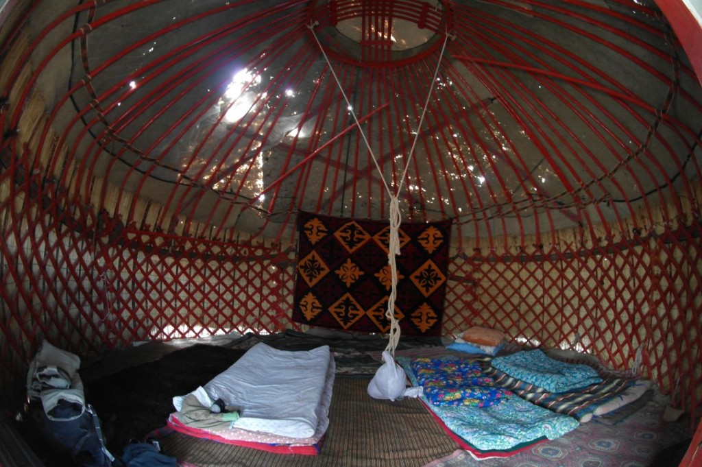 V jurtě
