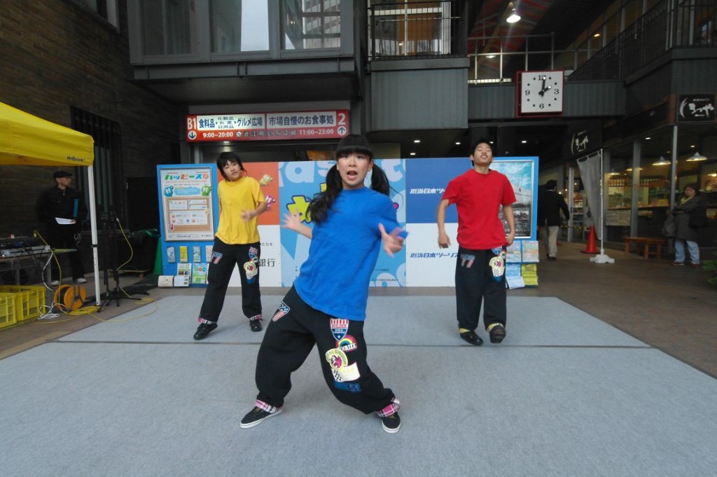 Vystoupen�  tanečn�  školy v Kanazawě
