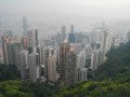 Výhled na HK ještě za světla