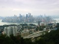 Výhled na Chongqing z Nanshanu
